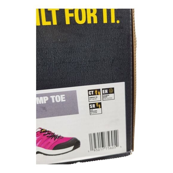 CAT Streamline 2.0 Women's ASTM Comp Toe Fuchsia Work Sneakers Shoes 5.5 New - Picture 11 of 12